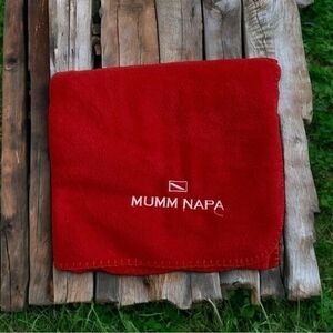 Red Plush Throw Blanket 60x48 Soft Fleece Polyester Couch Bed New